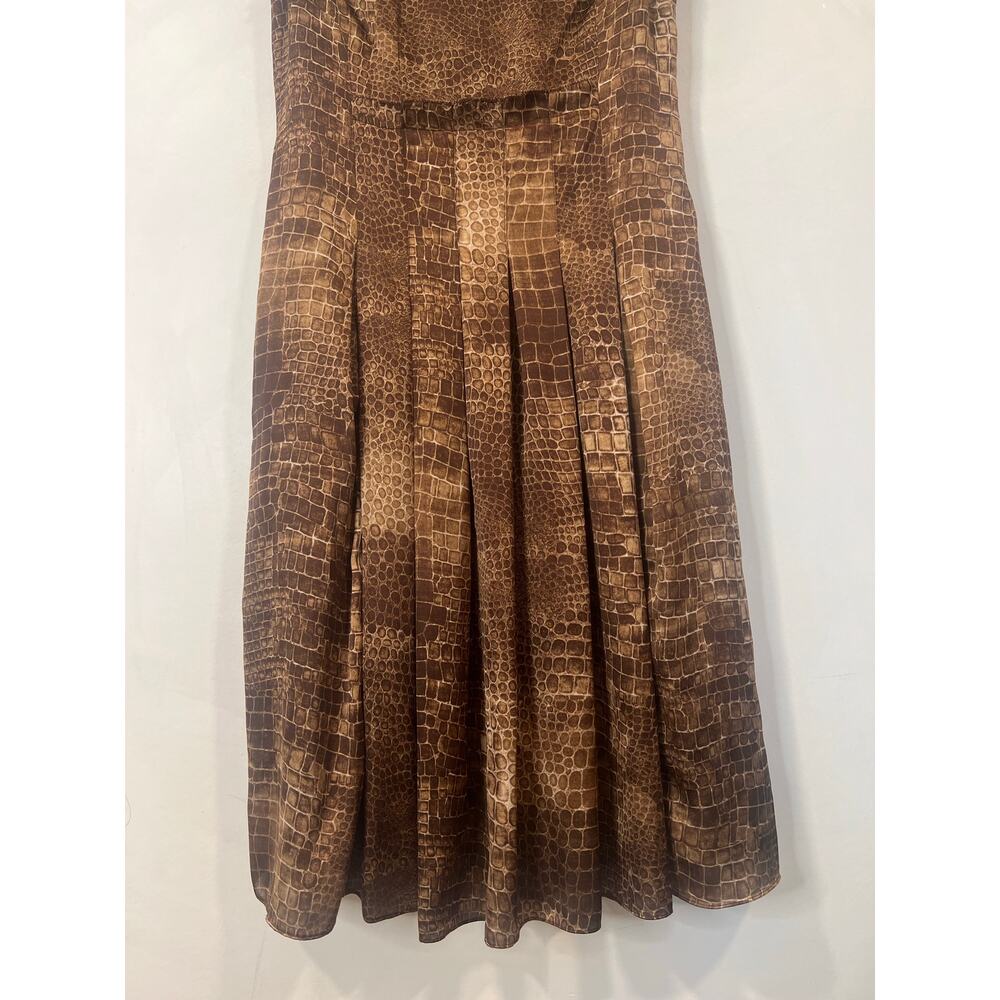 Jones New York Python Snake Print Lined Sleevless… - image 3